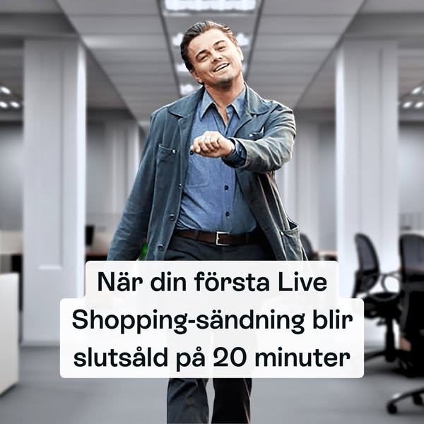 Sälj slut lagret. Njut av känslan.