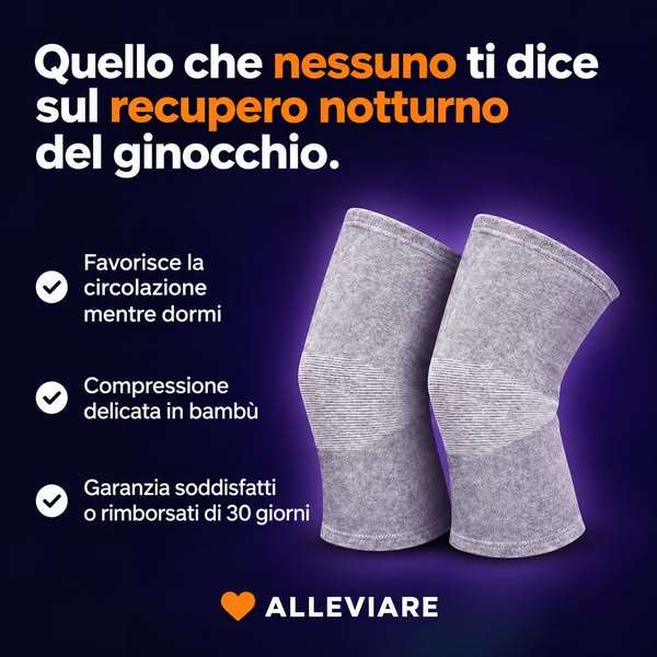 Dai sollievo al tuo ginocchio