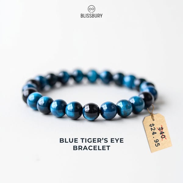 Blue Tiger's Eye Bracelet