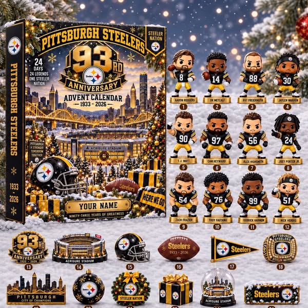 Steel City Gridiron Legends 93rd Anniversary Advent Calendar 2026