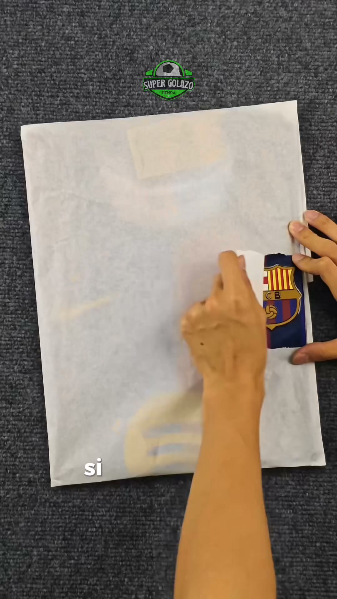Anúncio de Super Golazo Tienda