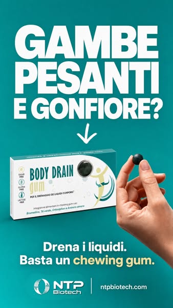 4 benefici 1 chewing gum