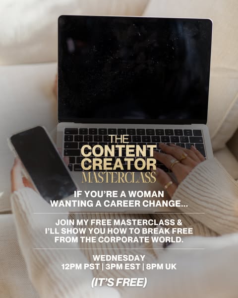 FREE Live Masterclass