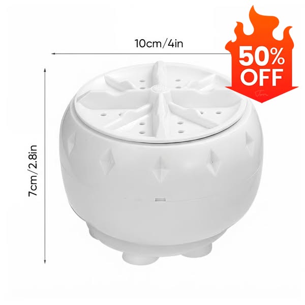 USB Mini Turbine Washer