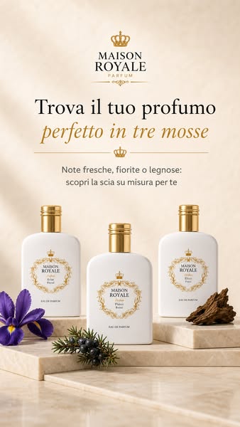 Trova il tuo profumo in 3 mosse