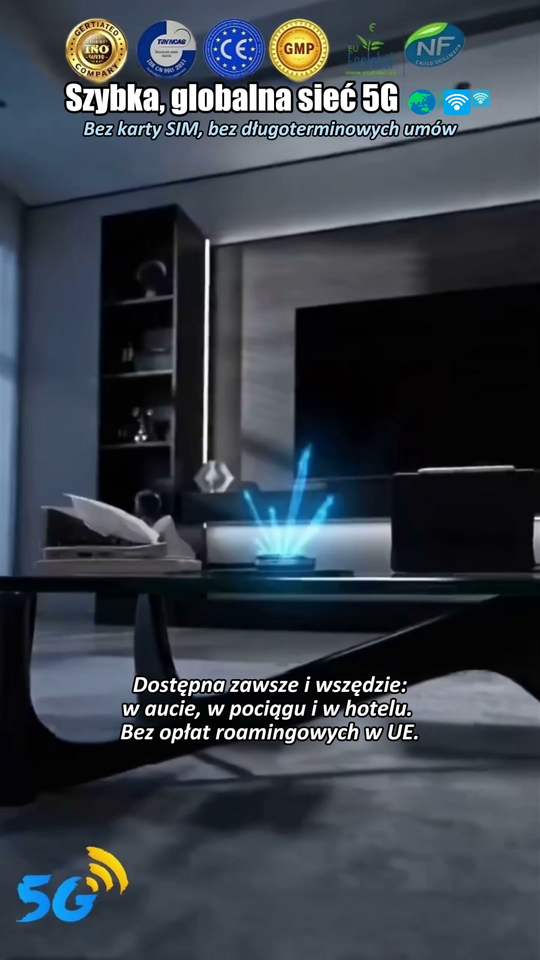 Internet wszędzie na świecie | Dożywotnio za darmo, bez miesięcznych opłat