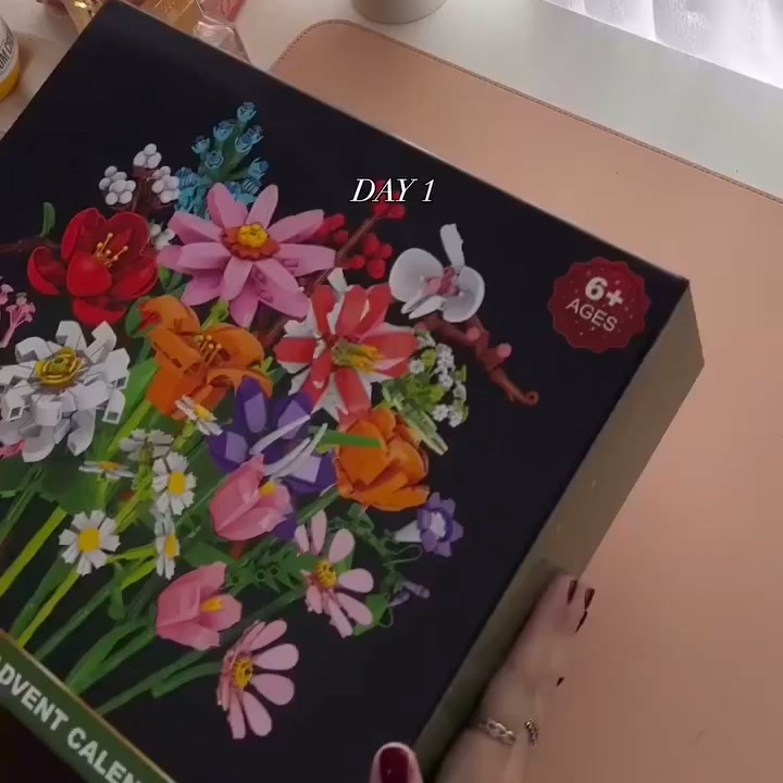 Blumenstrauß-Adventskalender – Gestalte deinen eigenen magischen Blumenstrauß für Weihnachten