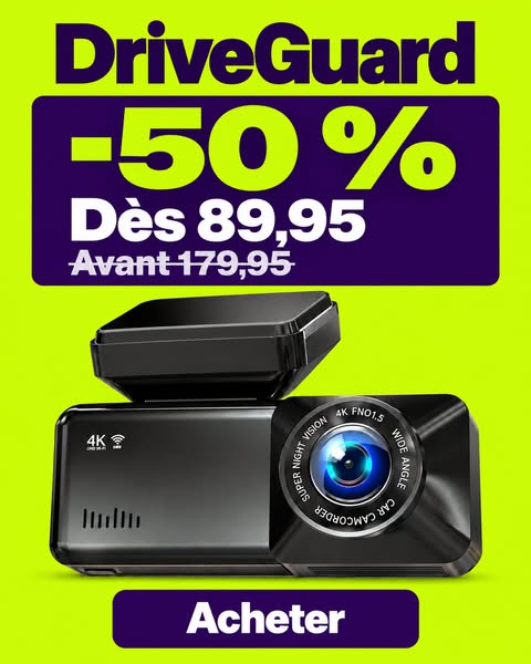 Pour un temps limité : 50% de remise !