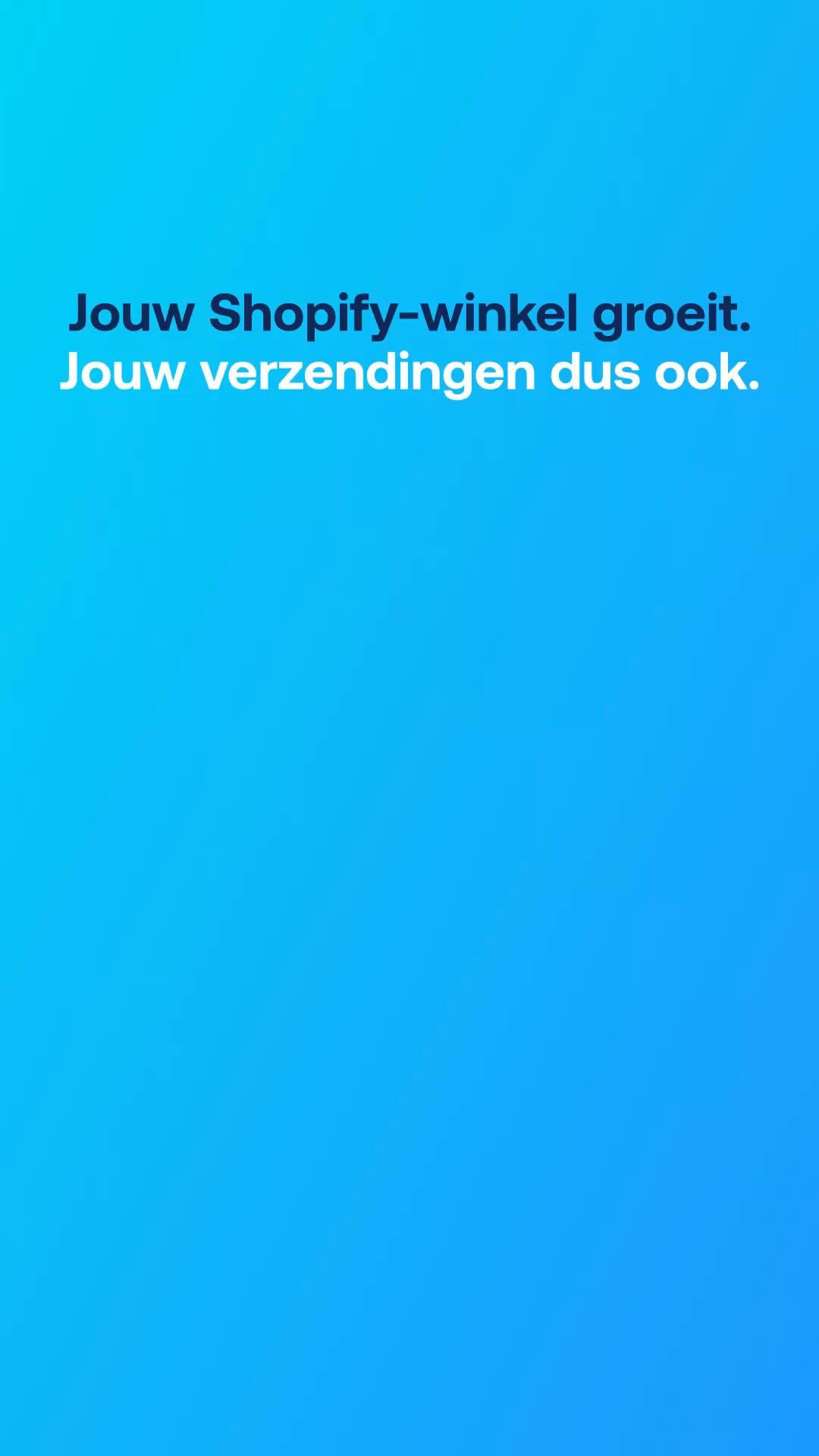 Verkoop en verzend: Shopify X Sendcloud.