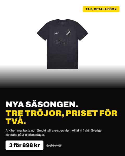 Ta 3, betala för 2