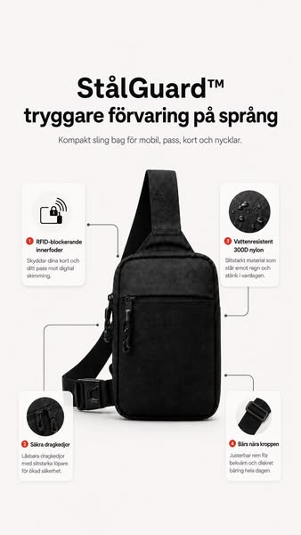 Tryggare förvaring i folksamlingar