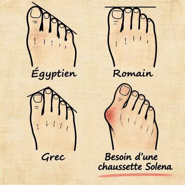 Vos pieds ne sont pas faits pour être serrés toute la journée.