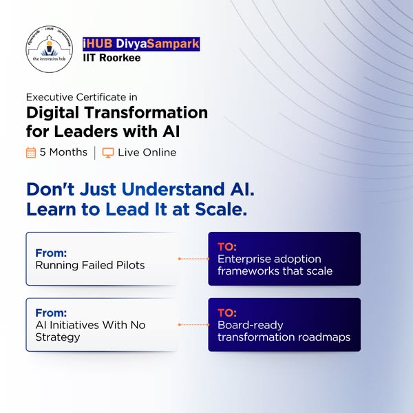 Certified by iHUB, IIT Roorkee