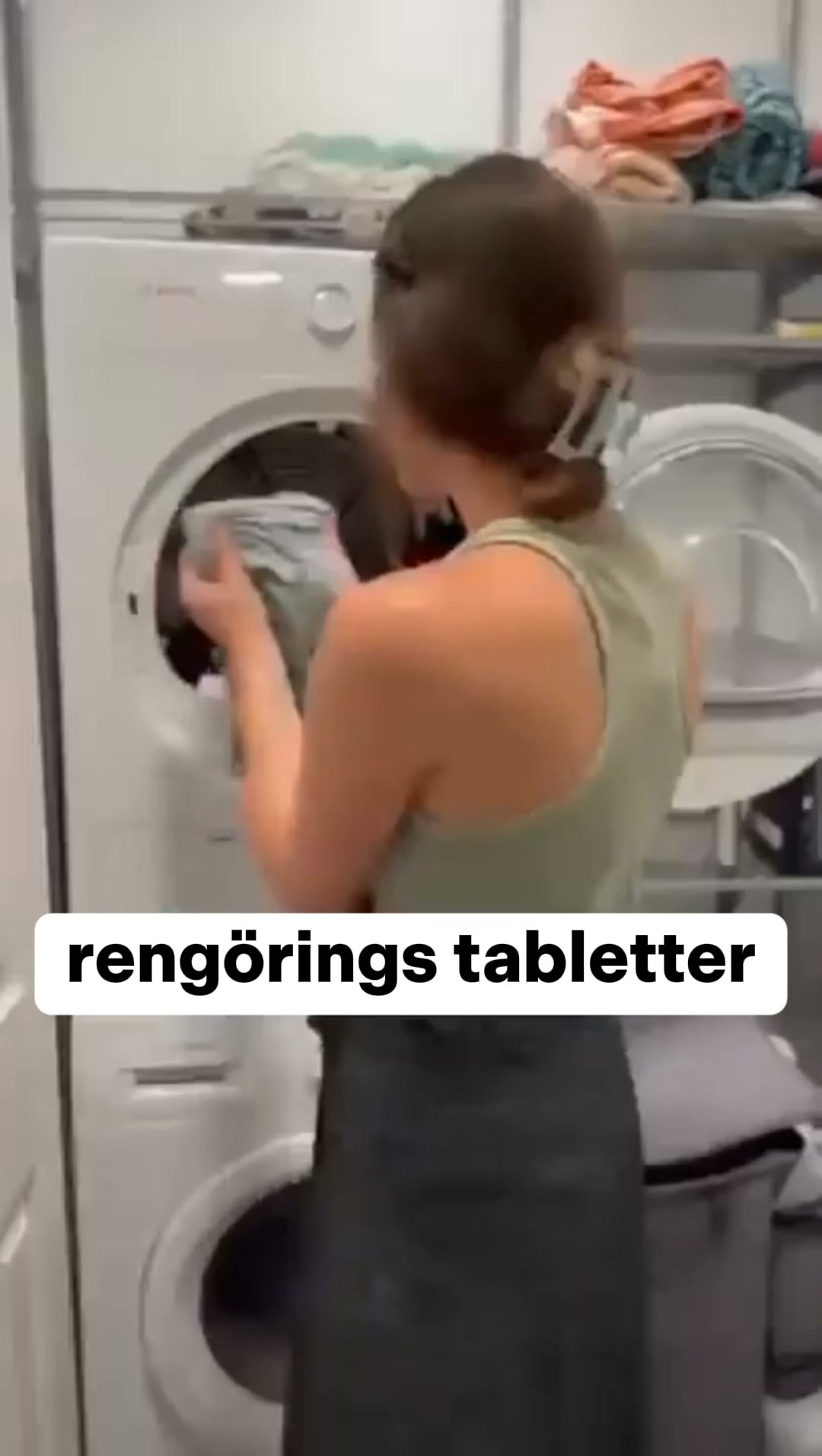 Enzymkapslar för tvättmaskinen