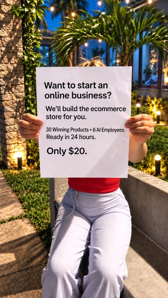 Your $20 Store in 24 Hours + 6 AI Employees
