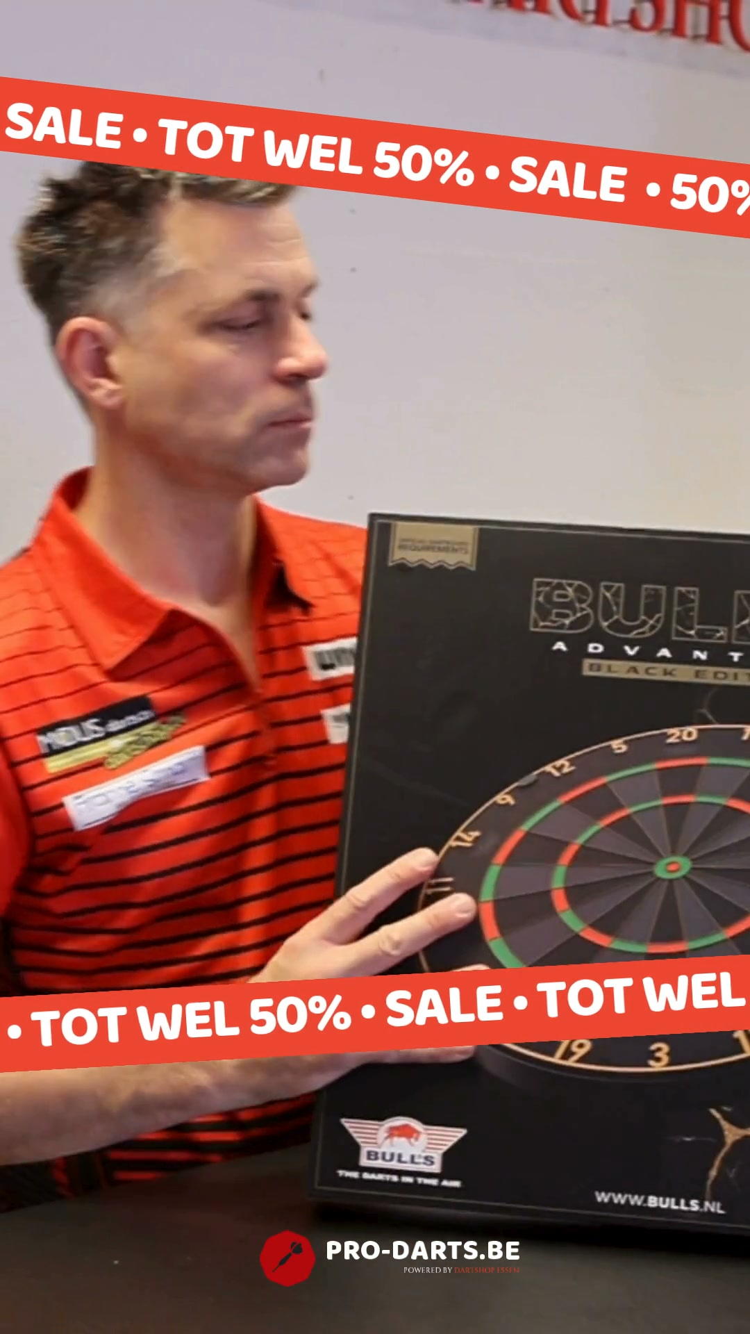 Tot 50% korting op dartgear