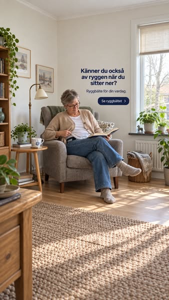 Känns ryggen när du sitter ner?