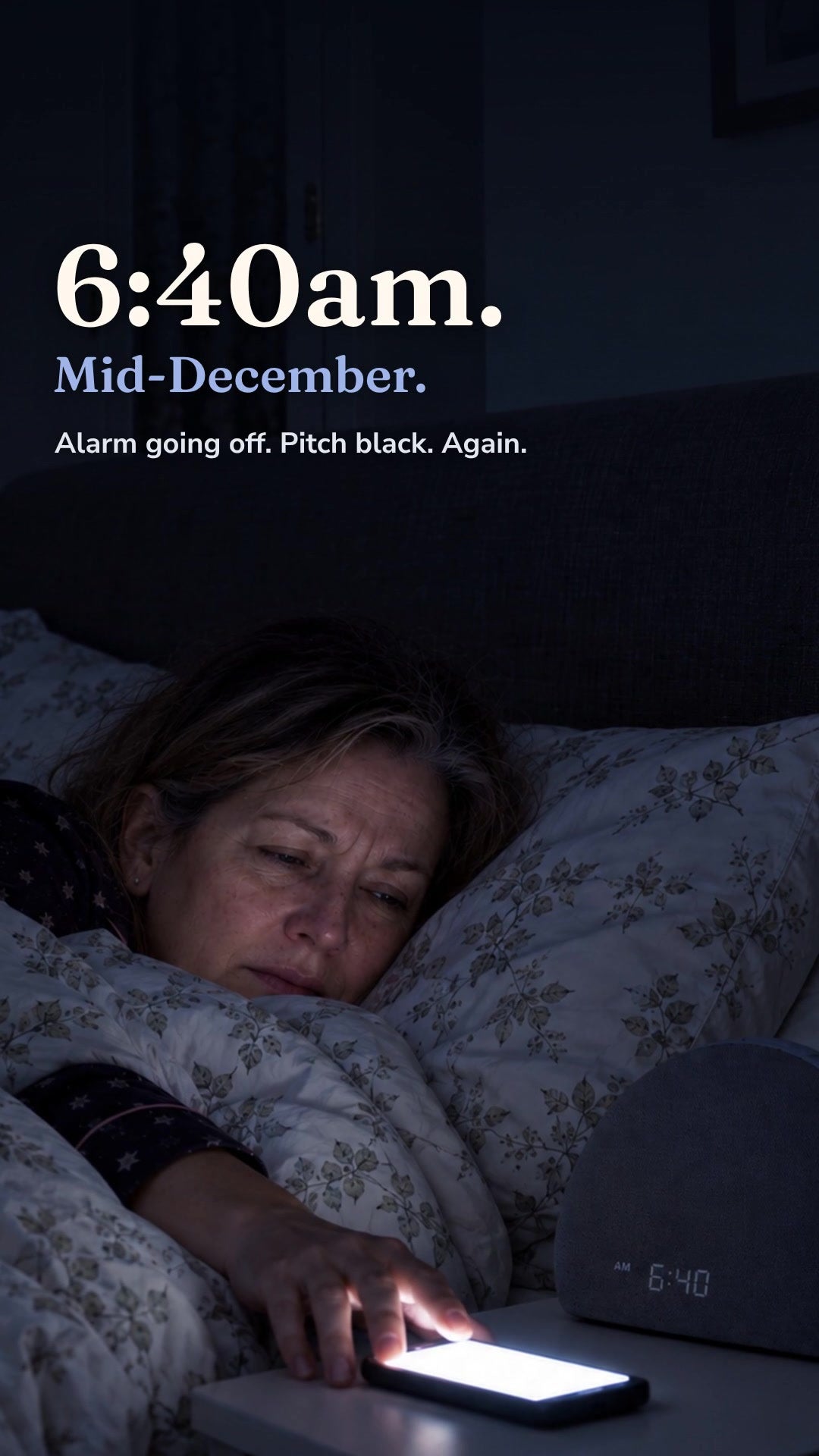 Wake up to light, not a buzzer