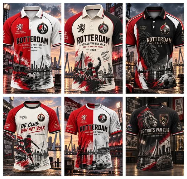 Toon je steun voor Feyenoord met onze herenkleding!
