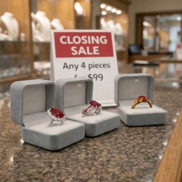 Closing Sale – Any 4 for $99