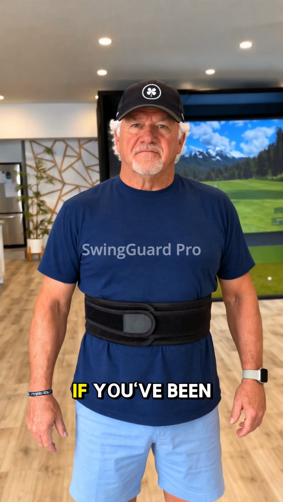SwingGuard Pro. Pain-free golf. For 18 holes.