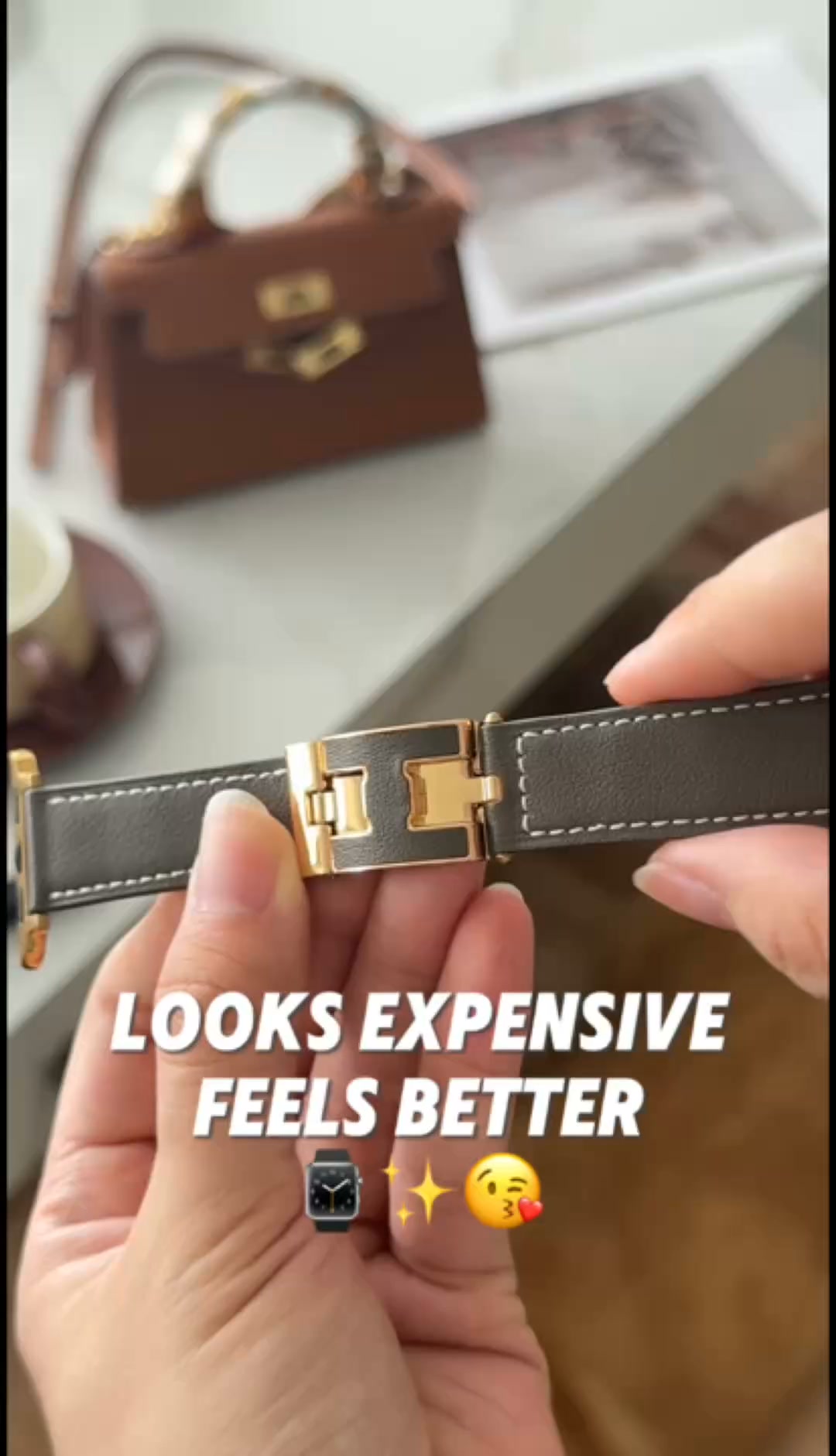 Premium Leather Band for Apple Watch