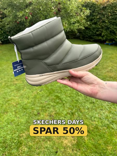 50% på Skechers