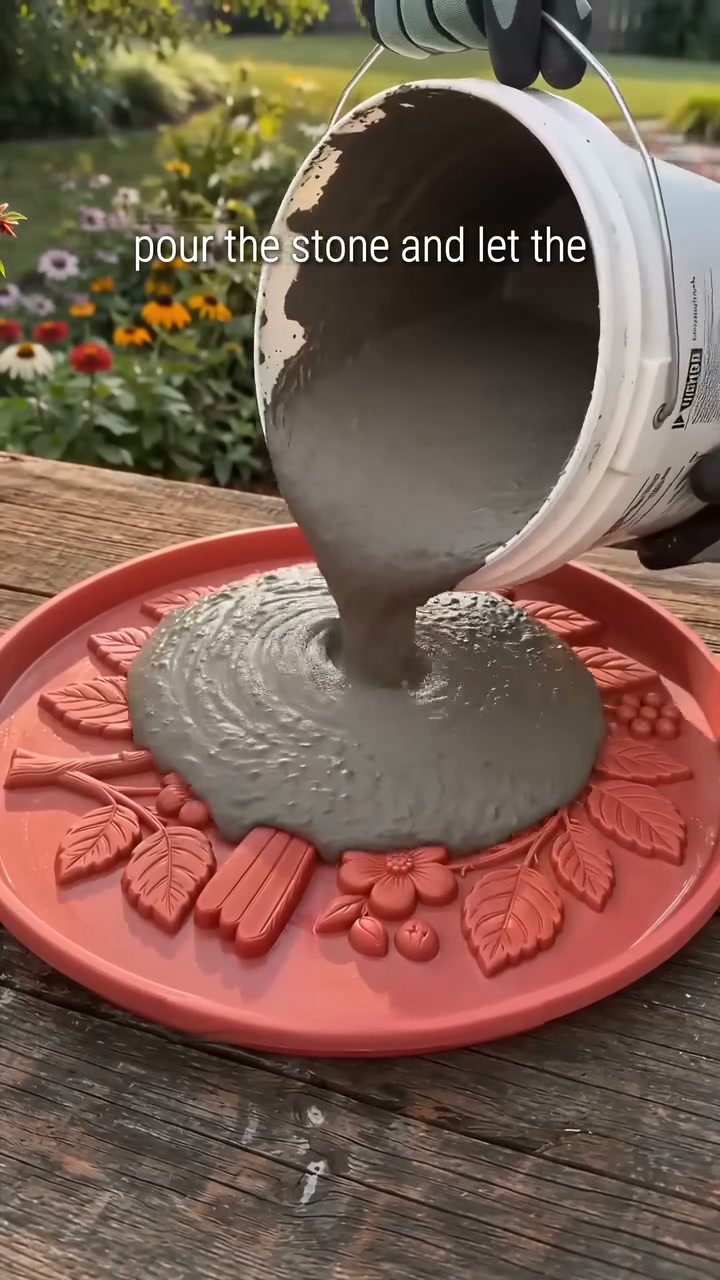 Reusable Garden Art Mold