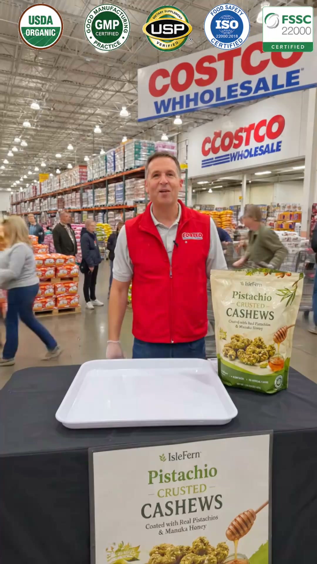 The Viral Snack Everyone Is Obsessed With—Pistachio-Crusted Cashews!