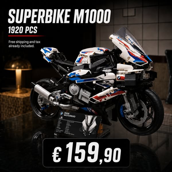 BMW M 1000 RR : la superbike à l’échelle 1:5