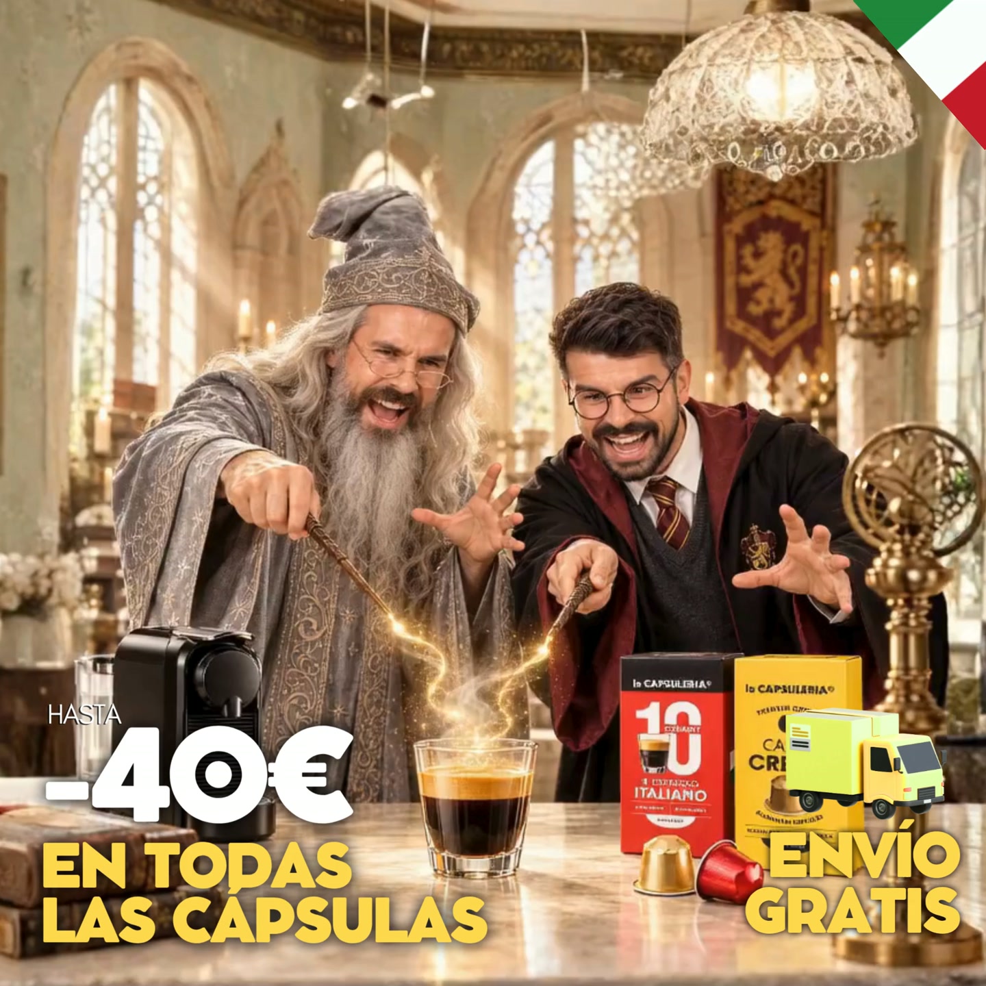 Prueba La Capsuleria®: Ahorra hasta 40 €