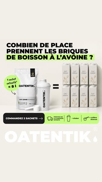 Shaker + cuillère doseuse OFFERTS