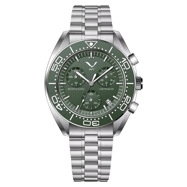 Specht & Söhne SP0007 - Men Chronograph Watch Luxury Dive Ti