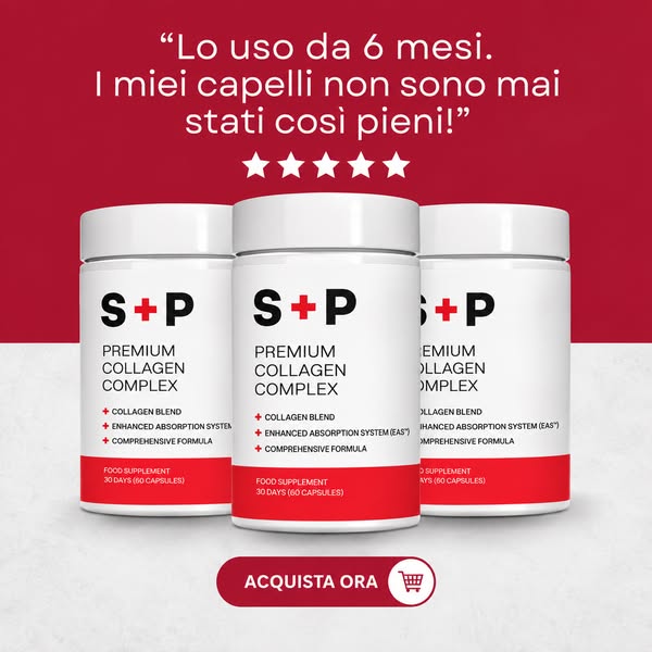 Il complesso di collagene per capelli più folti e sani