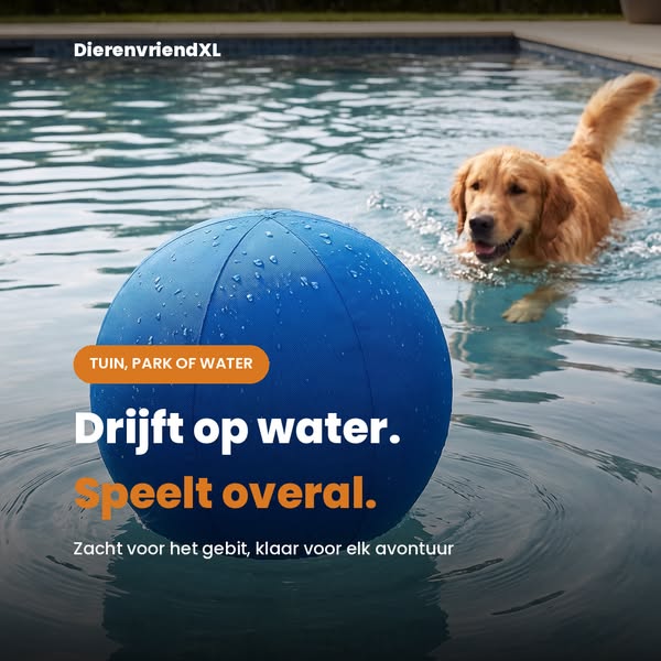 Drijft op water, speelt overal