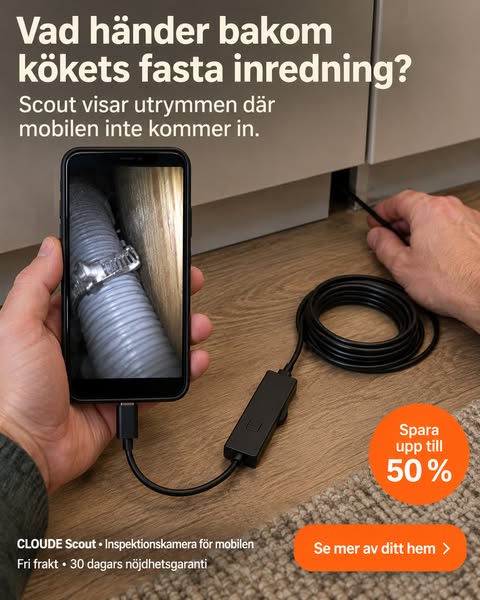 CLOUDE Scout – kameran för trånga utrymmen