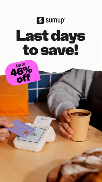 SumUp products for less