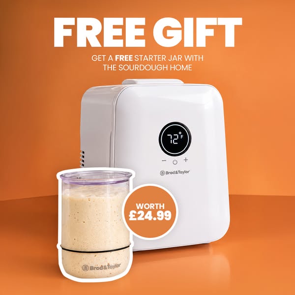 FREE Sourdough Starter Jar Worth £24.99