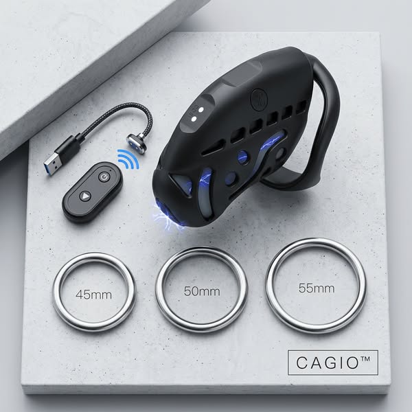 Cagio™ Intelligent Remote Control Chastity Cage