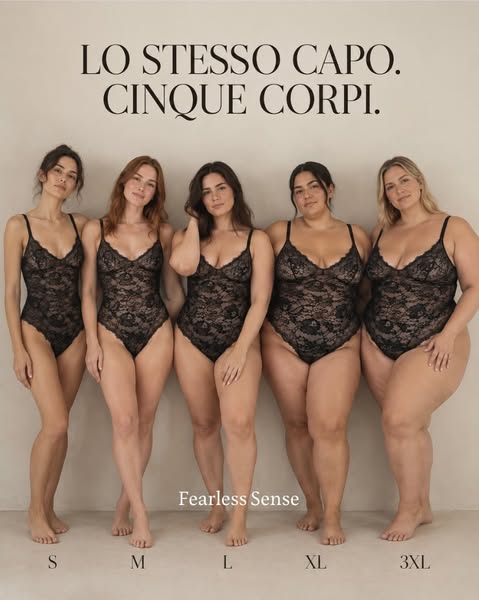 Cinque donne. Cinque corpi. Un solo messaggio