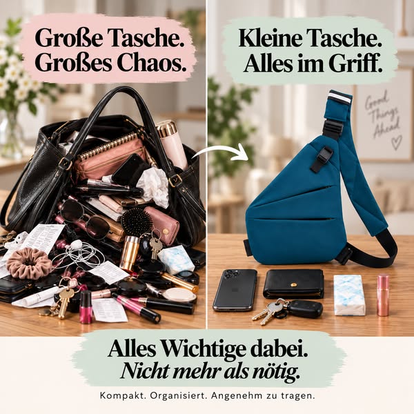 Weniger schleppen. Alles wichtige dabei.