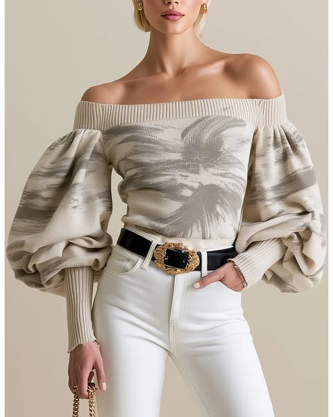 The Sweater That Styles Itself