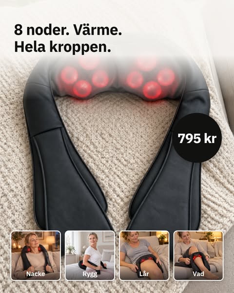 Din egen massör för 795 kr