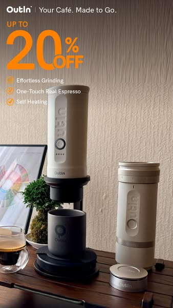 Café-Quality Coffee Anywhere — Up to 20% OFF