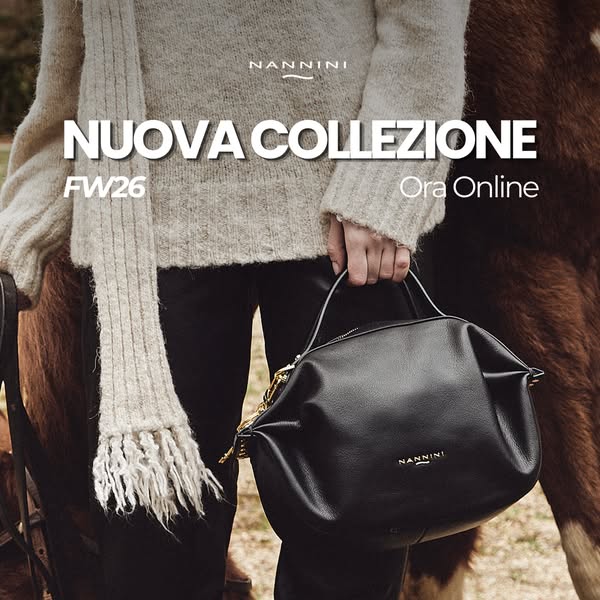 La nuova collezione Nannini Borse è online.