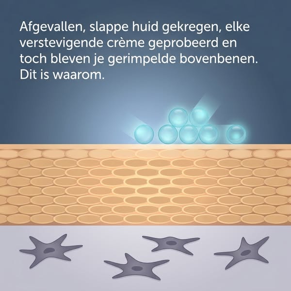 Waarom de meeste verstevigende crèmes aan de oppervlakte blijven
