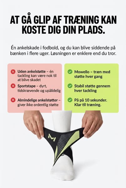 Slut med at tape før hver kamp