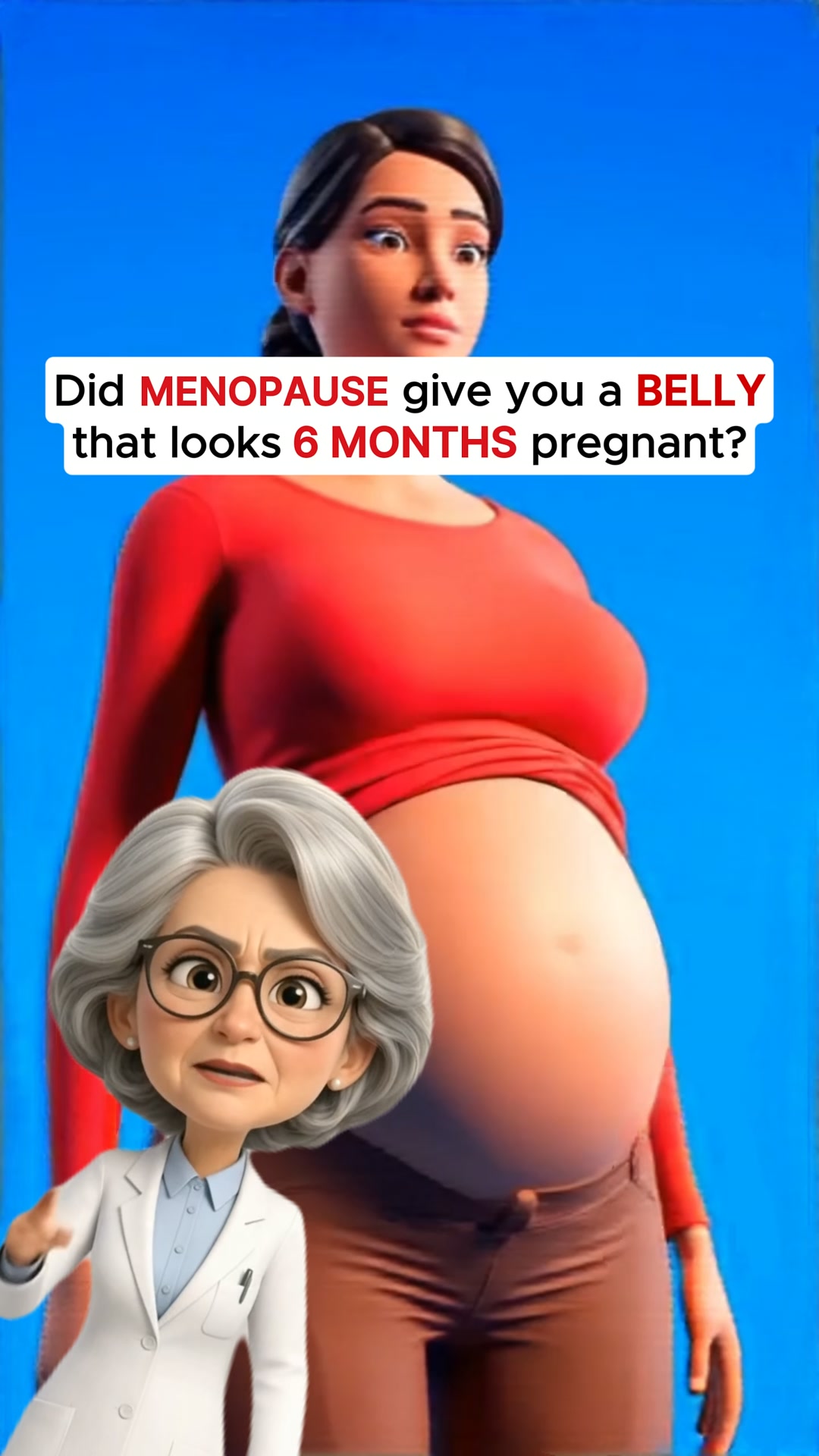 Reduces menopause belly naturally