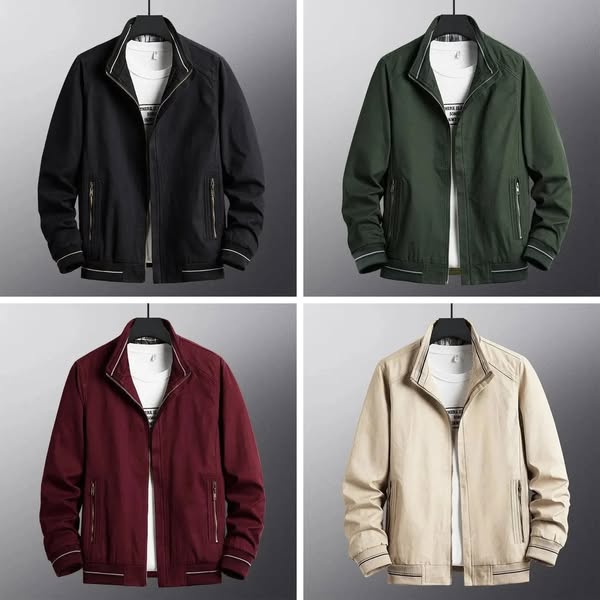 STAND COLLAR JACKET — 54% OFF TODAY!