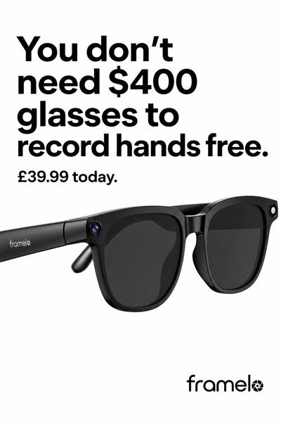 Glasses That Record 50% OFF